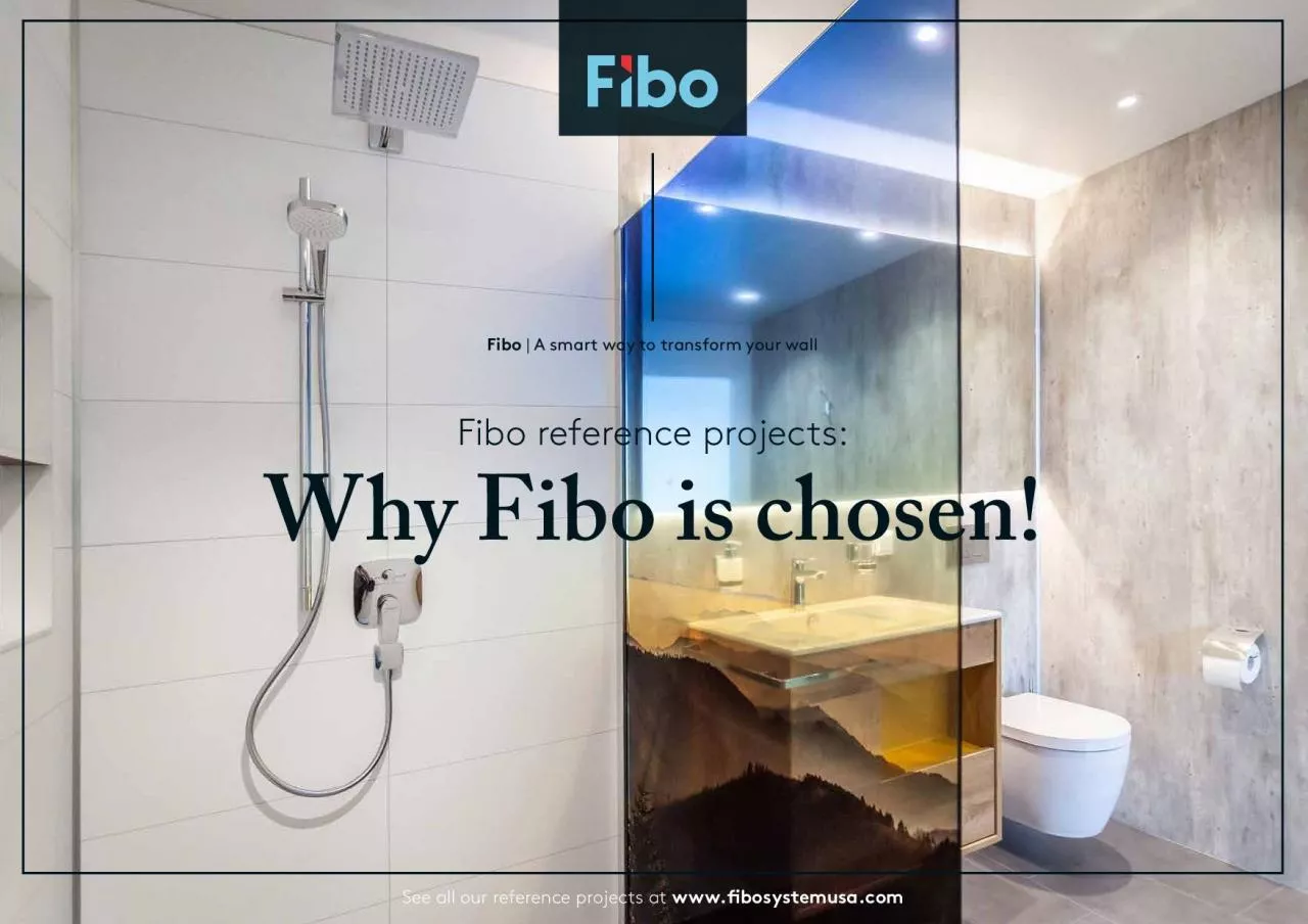 PDF-Fibo A smart way to transform your wallFibo reference projects:Why Fib