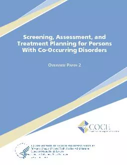 Screening, Assessment, and