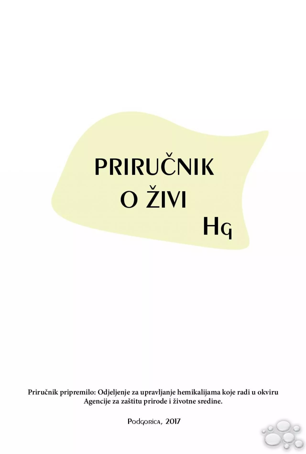 PDF-Podgorica, 2017Prirunik pripremilo: Odjeljenje za upravljanje hem