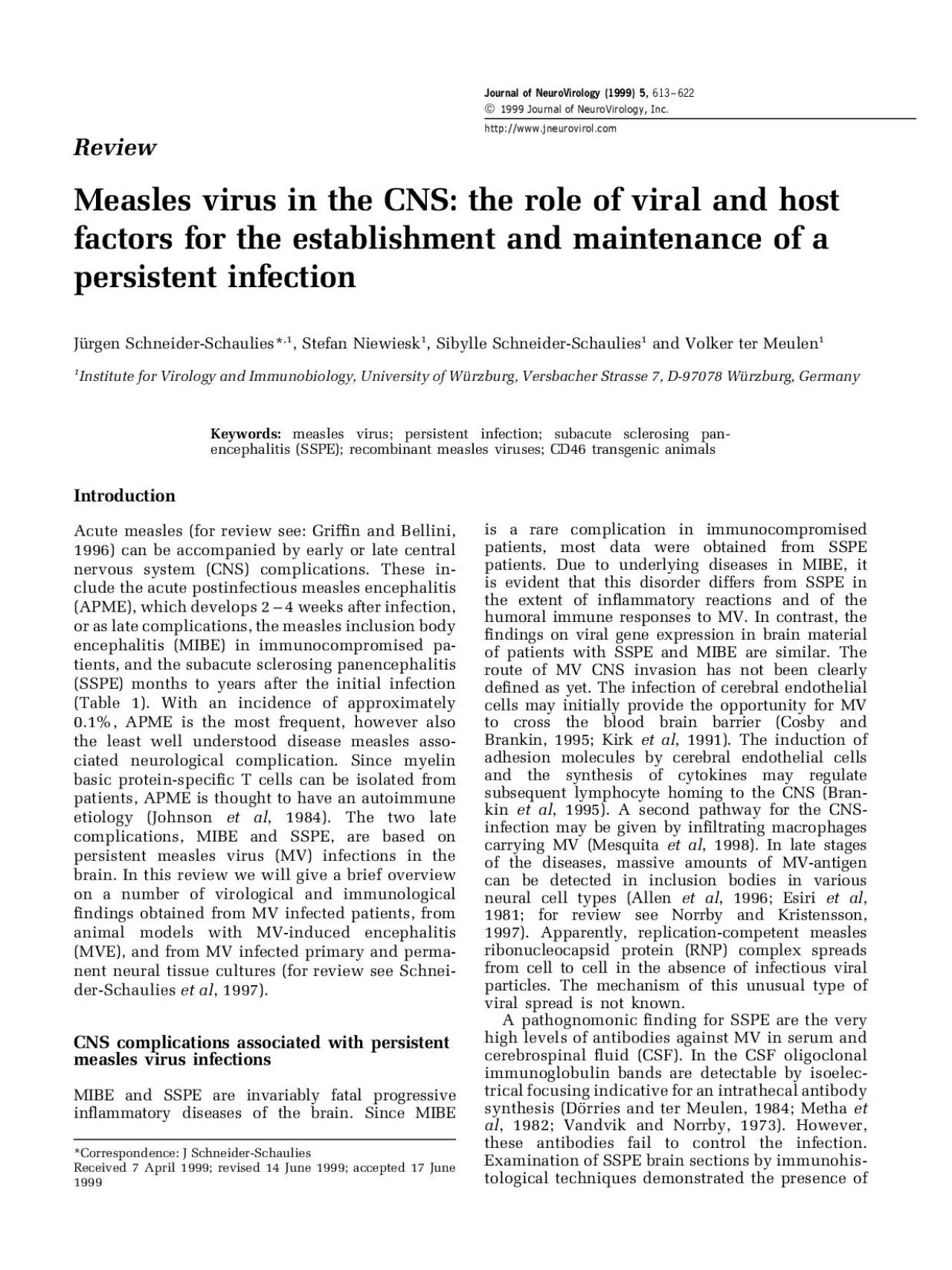 PDF-MeaslesvirusintheCNS:theroleofviralandhostfactorsfortheestablishmentan