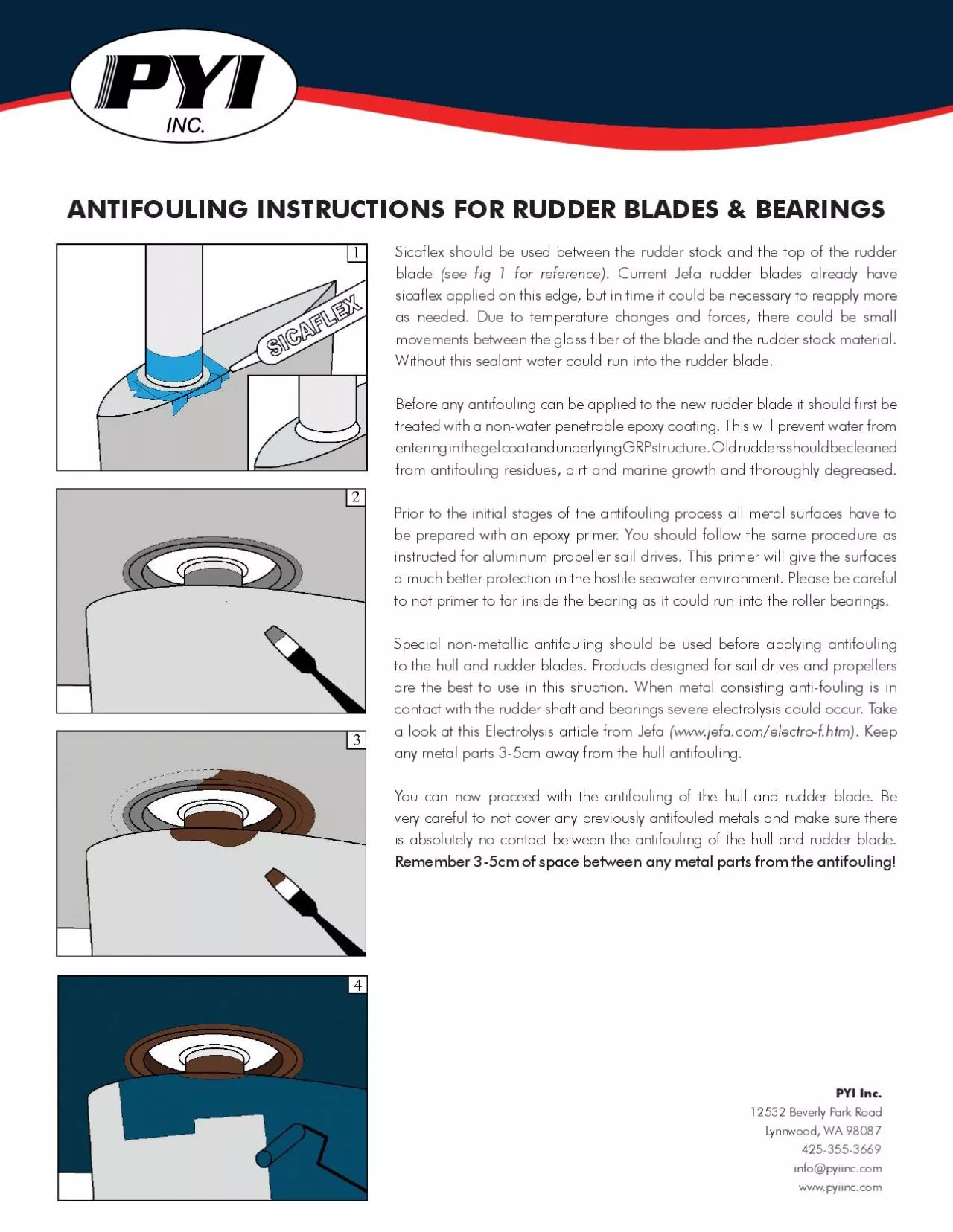 PDF-ANTIFOULING INSTRUCTIONS FOR RUDDER BLADES & BEARINGS