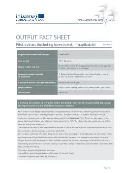 OUTPUT FACT SHEET