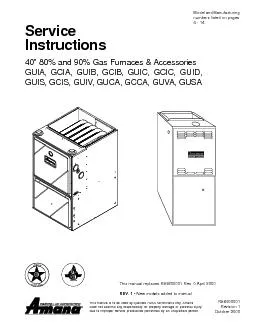 This manual is to be used by qualified HVAC technicians only. AmanaAir