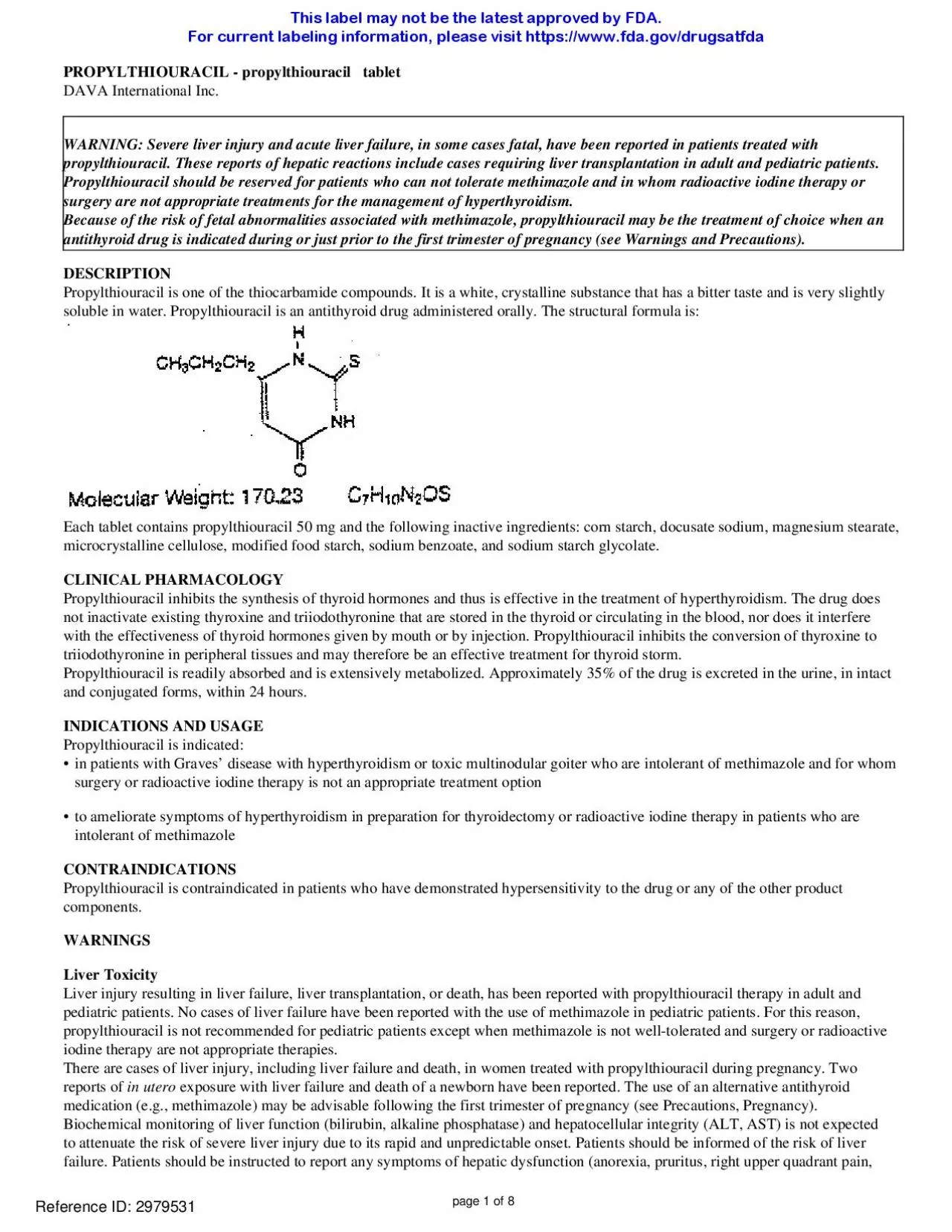 PDF-PROPYLTHIOURACIL -propylthiouracil tablet