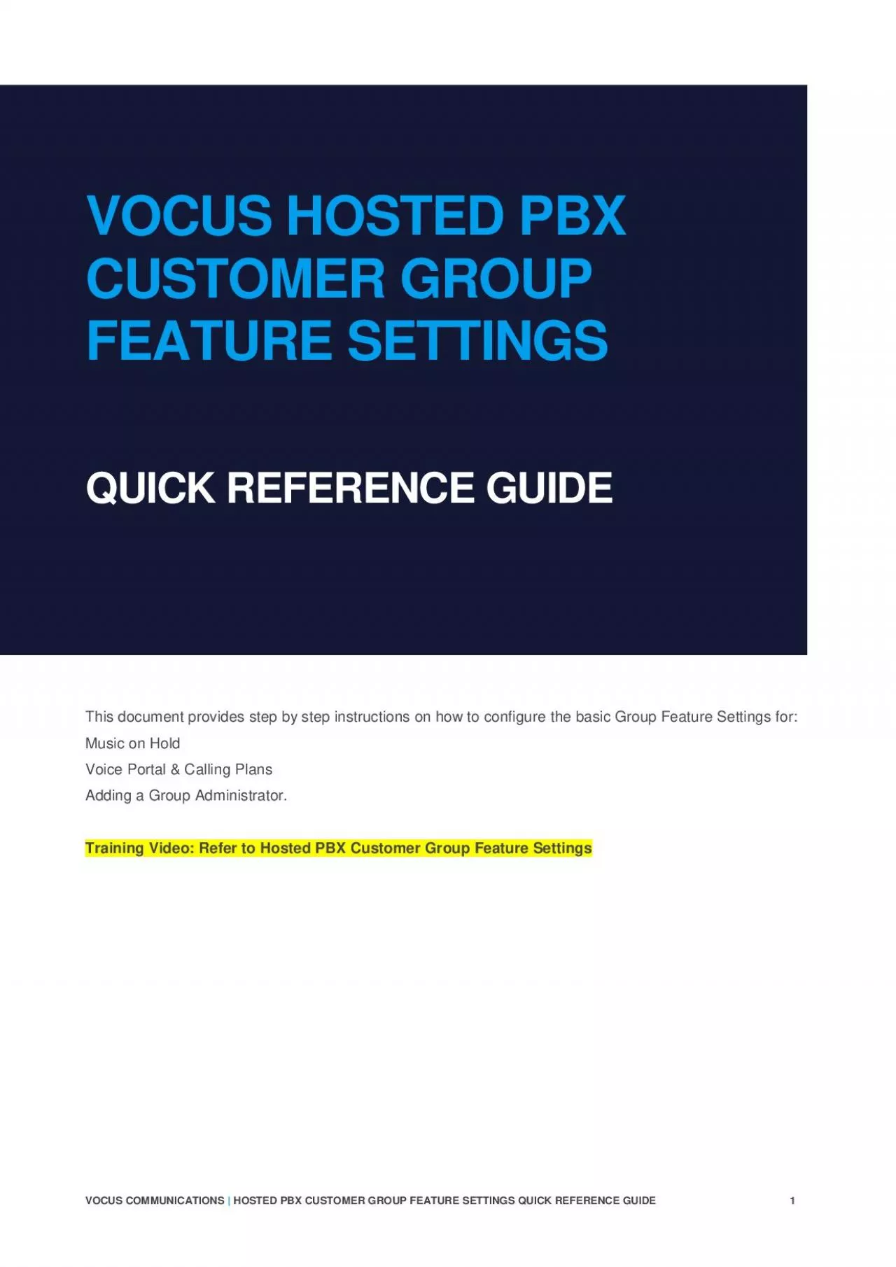 PDF-VOCUS COMMUNICATIONS