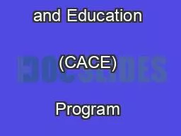 PDF-Child and Adult Care and Education (CACE) Program Planning Form ...