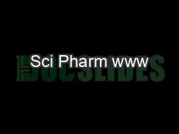 Sci Pharm www