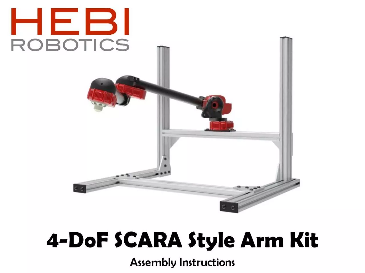 PDF-DoF SCARA Style Arm Kit