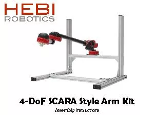 DoF SCARA Style Arm Kit