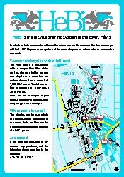 is the bicycle sharing system of the town, Hévíz