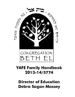 TABLE OF CONTENTS   Welcome       pg. 2   Youth and Family Education V