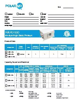 PDF-Medium/High Static Pressure