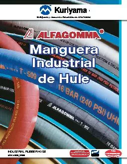 Manguera Industrial de Hule ALFAGOMMA