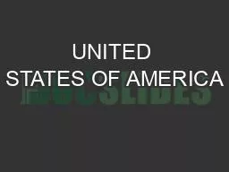 PDF-UNITED STATES OF AMERICA