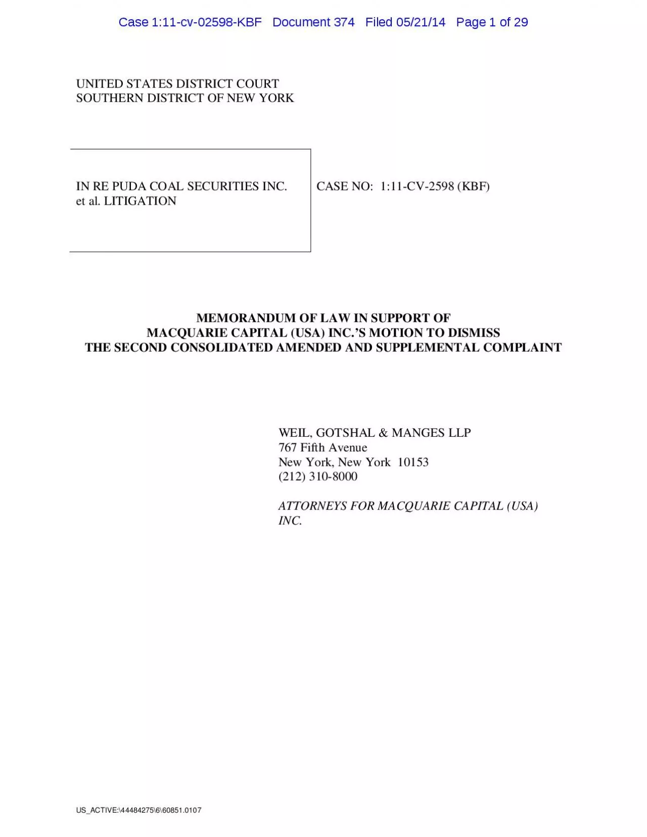 PDF-Case 1:11-cv-02598-KBF Document 374 Filed 05/21/14 Page 24 of 29