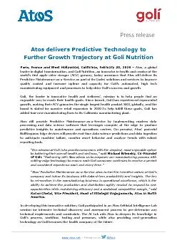 delivers Predictive Technology