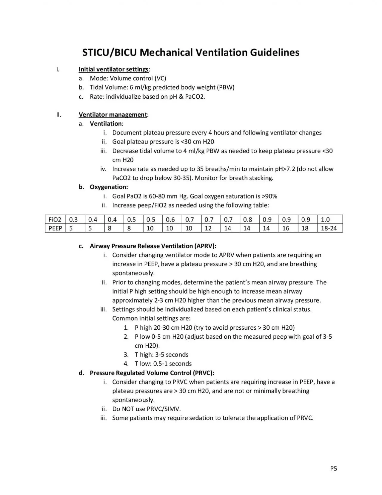 PDF-Mechanical Ventilation Guidelines