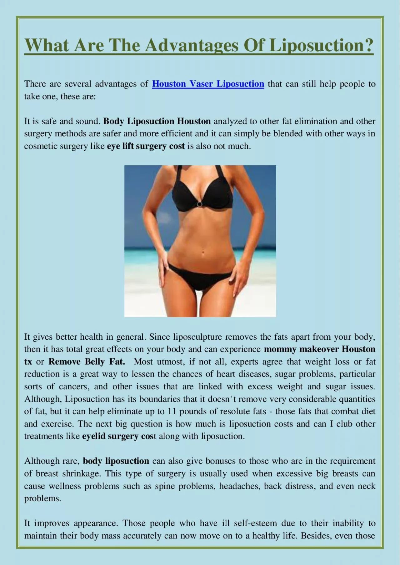 PDF-What Are The Advantages Of Liposuction?