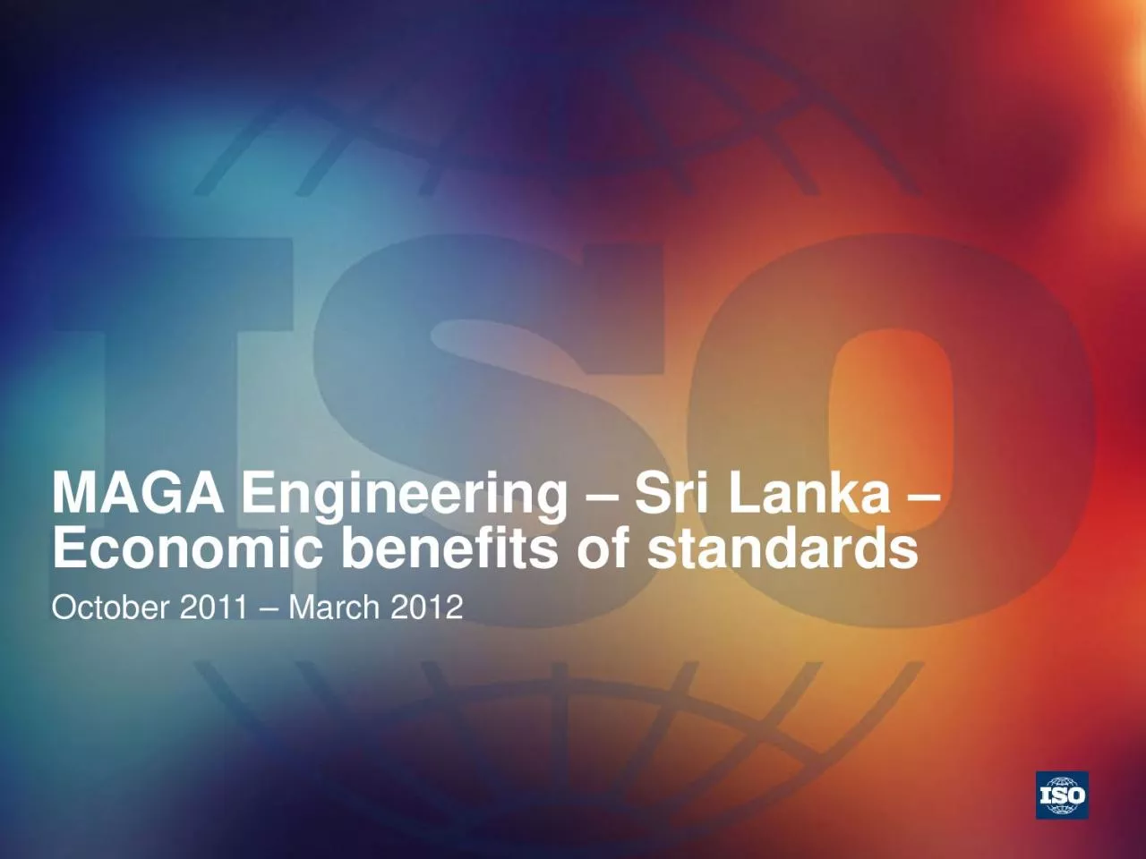 PDF-MAGA Engineering Sri Lanka Economic benefits of standards October 2011