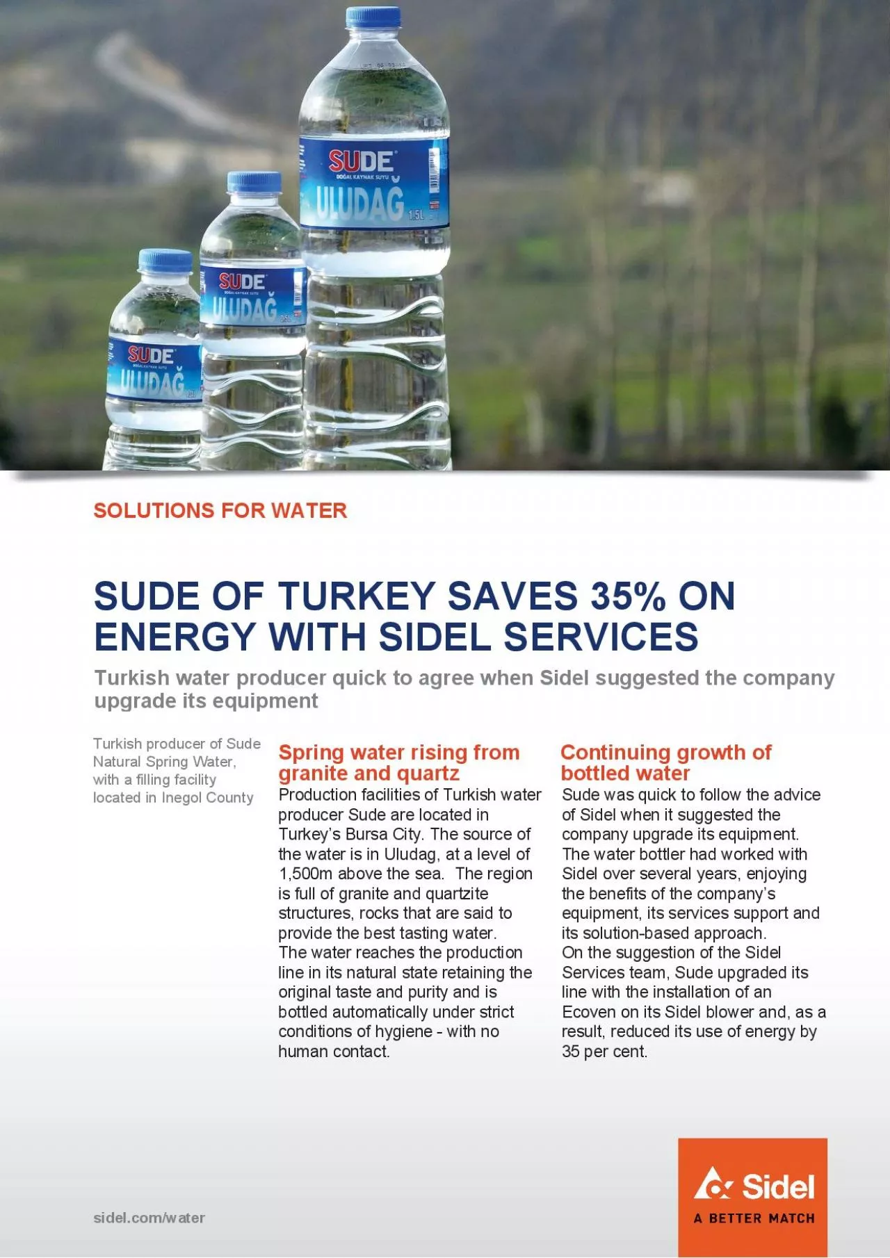 PDF-SUDE OF TURKEY SAVES 35% ON