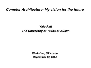 Compter Architecture My vision for the future Yale Pat