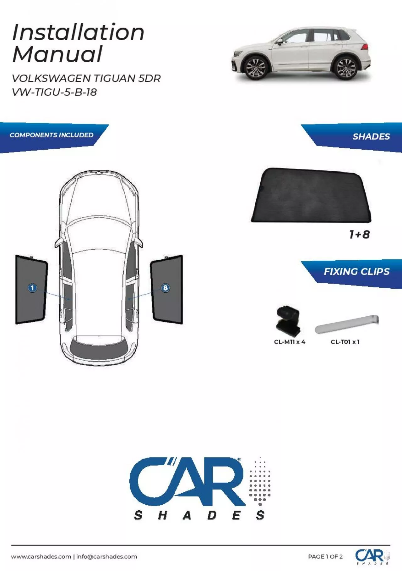 PDF-www.carshades.com | info@carshades.comPAGE 1 OF 2