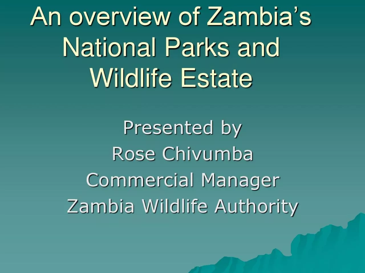 PDF-An overview of Zambia’s