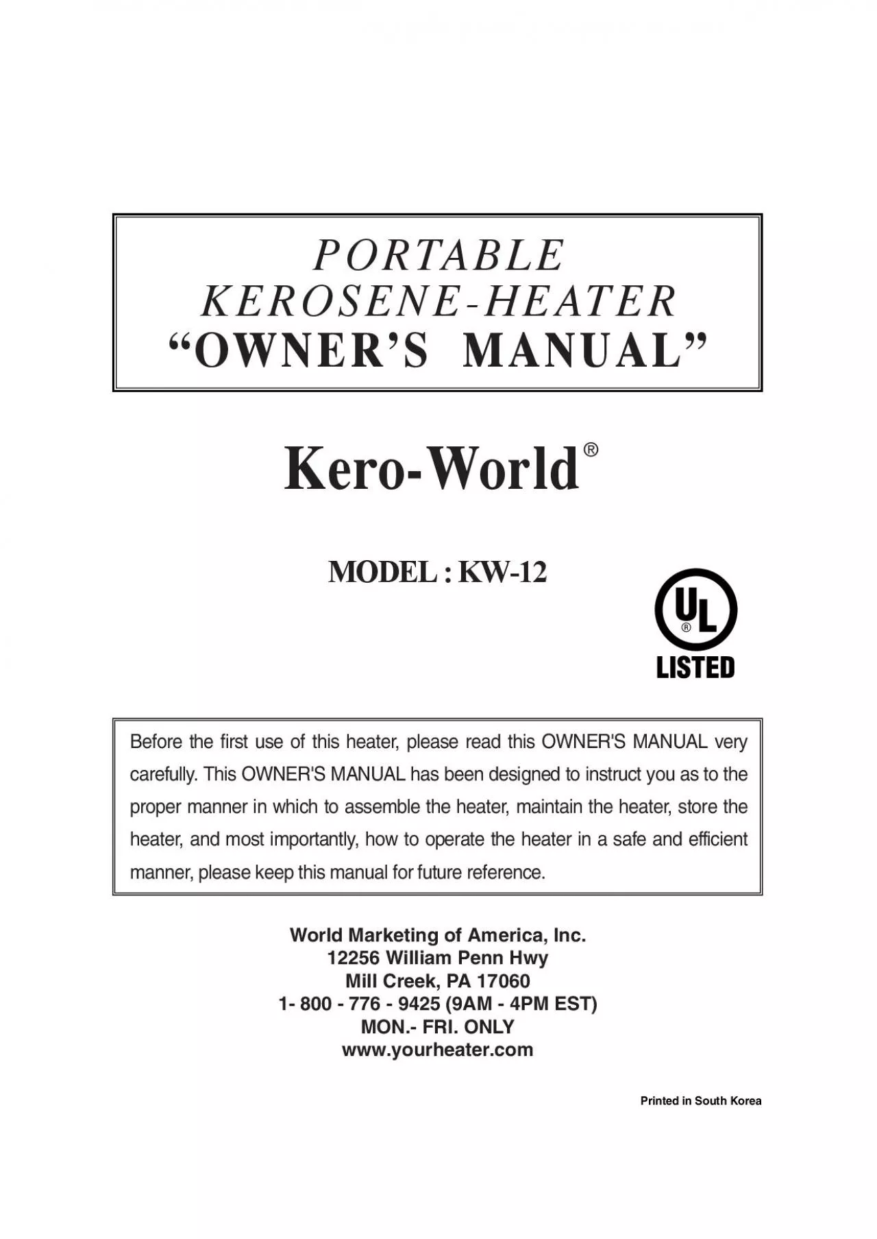 PDF-PORTABLEKEROSENE-HEATER