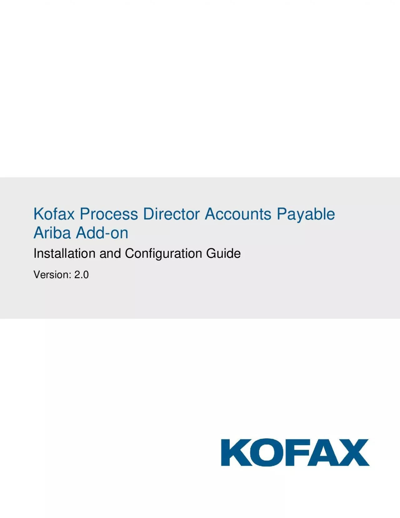 PDF-Kofax Process Director Accounts Payable