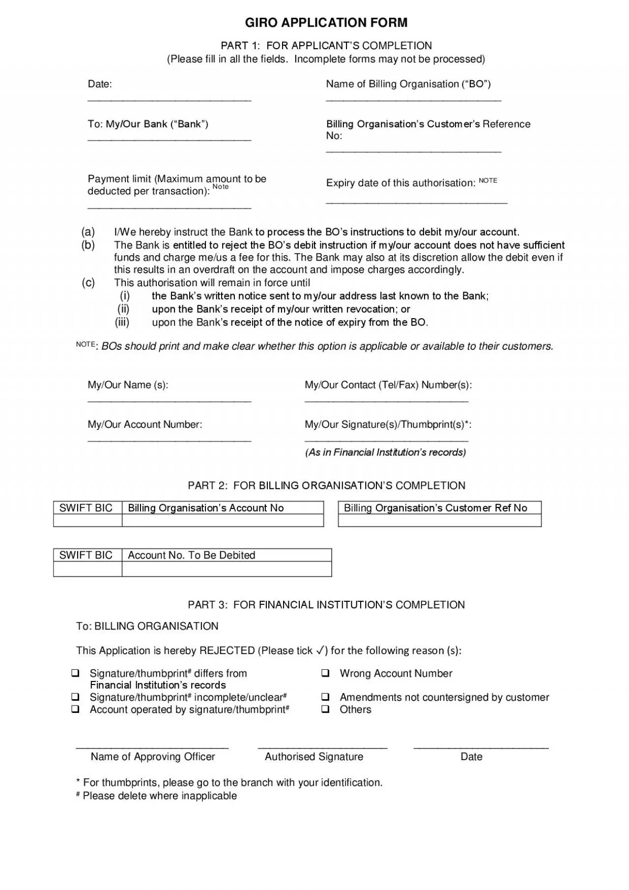 PDF-GIRO APPLICATION FORM