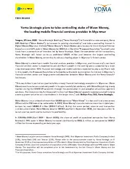 Yoma Strategic Holdings (“Yoma Strategic”)
