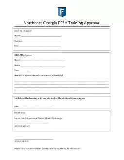 Please send this form to Scott Gordon prior to registering for the cou