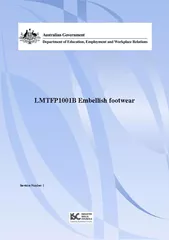 LMTFPB Embellish footwear Revision Number   LMTFPB Emb