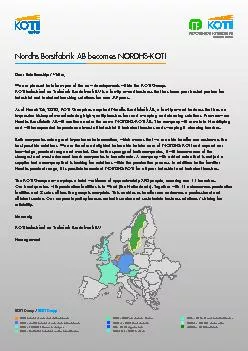 Nordhs Borstfabrik AB becomes NORDHS-KOTI