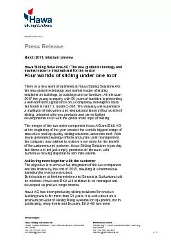 PDF-Press contact:+aZa SOLdLnJ SoOutLons A* Untere FLscKbacKstrasse 4�