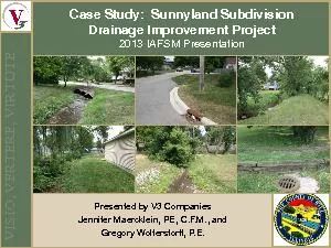 Case Study:  Sunnyland Subdivision