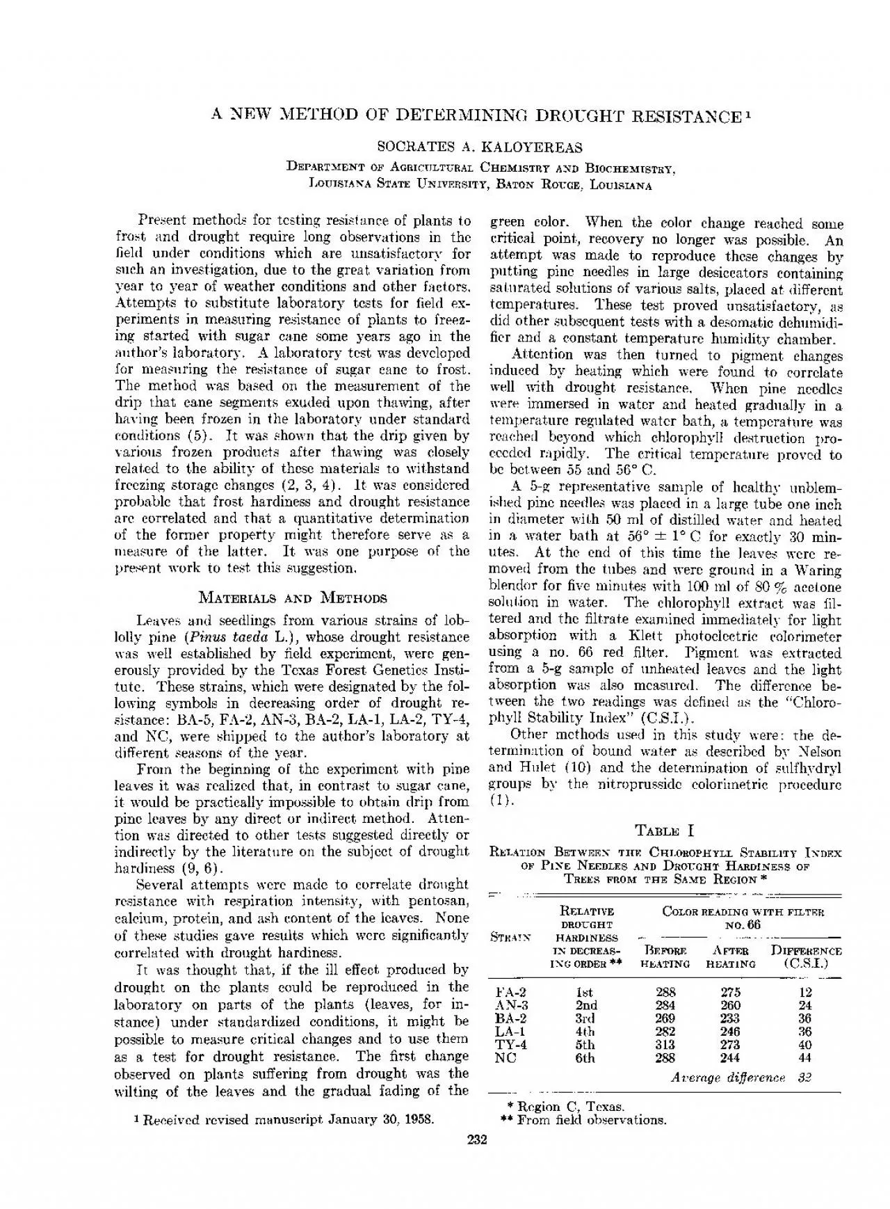 PDF-ANEWMETHODOFDETER-MININGDROUGHTRESISTANCE1SOCRATESA.KALOYEREASDEPARTME