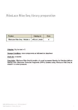 Seq library preparation