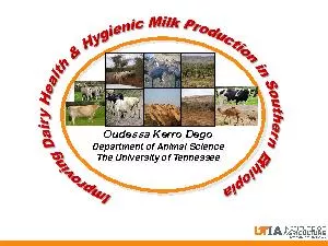 PDF-Oudessa Kerro DegoDepartment of Animal ScienceThe University of Tennes