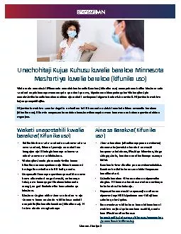 PDF-��UNACHOHITAJI KUJUA KUHUSU KUVALIA BARAKOA MINNESOTAMAS