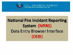 National Fire Incident Reporting
