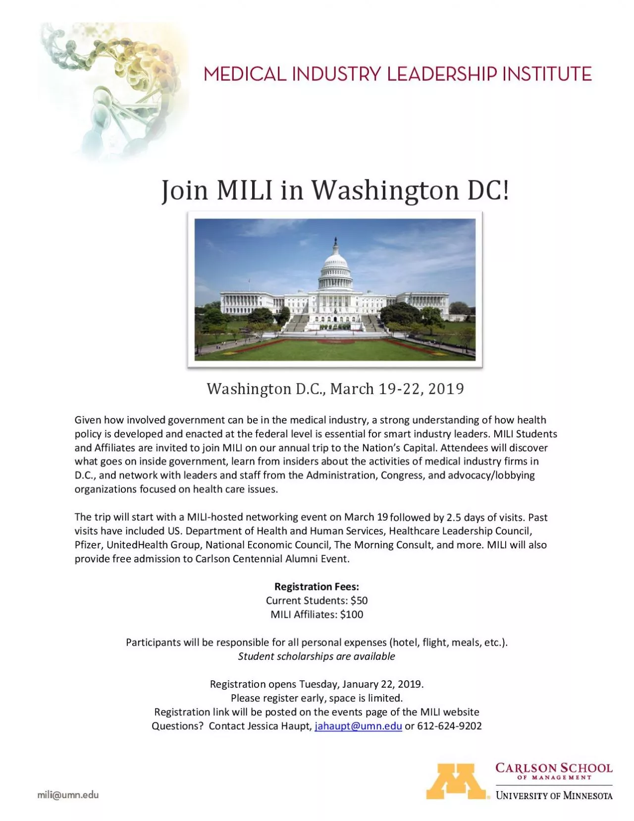 PDF-Join MILI inWashington DC!Washington D, March 19