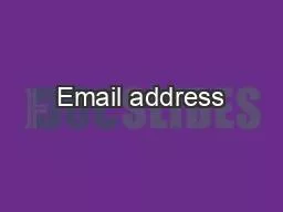 Email address