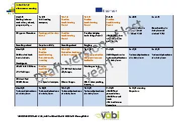 Welcome brochure VABI, international course Hoofcare Management 
...