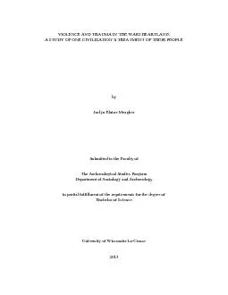 In this paper, the trauma studied in the bones of the Wari people were