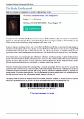 Download The Body Emblazoned PDF eBook The Body Emblaz