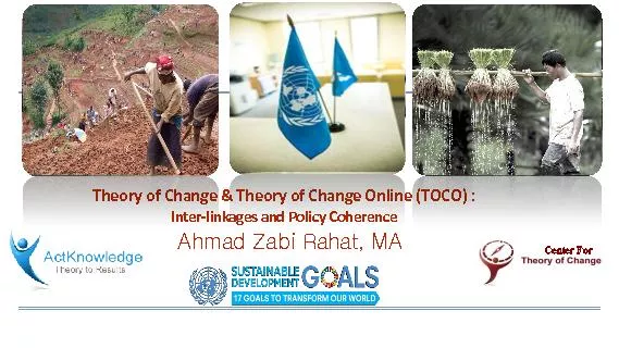 Theory of Change & Theory of Change Online (TOCO) :