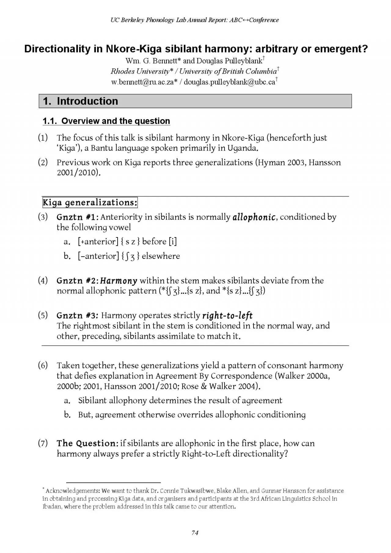 PDF-the followin! vowel a. [+anterior] { s z } before [i] b. [