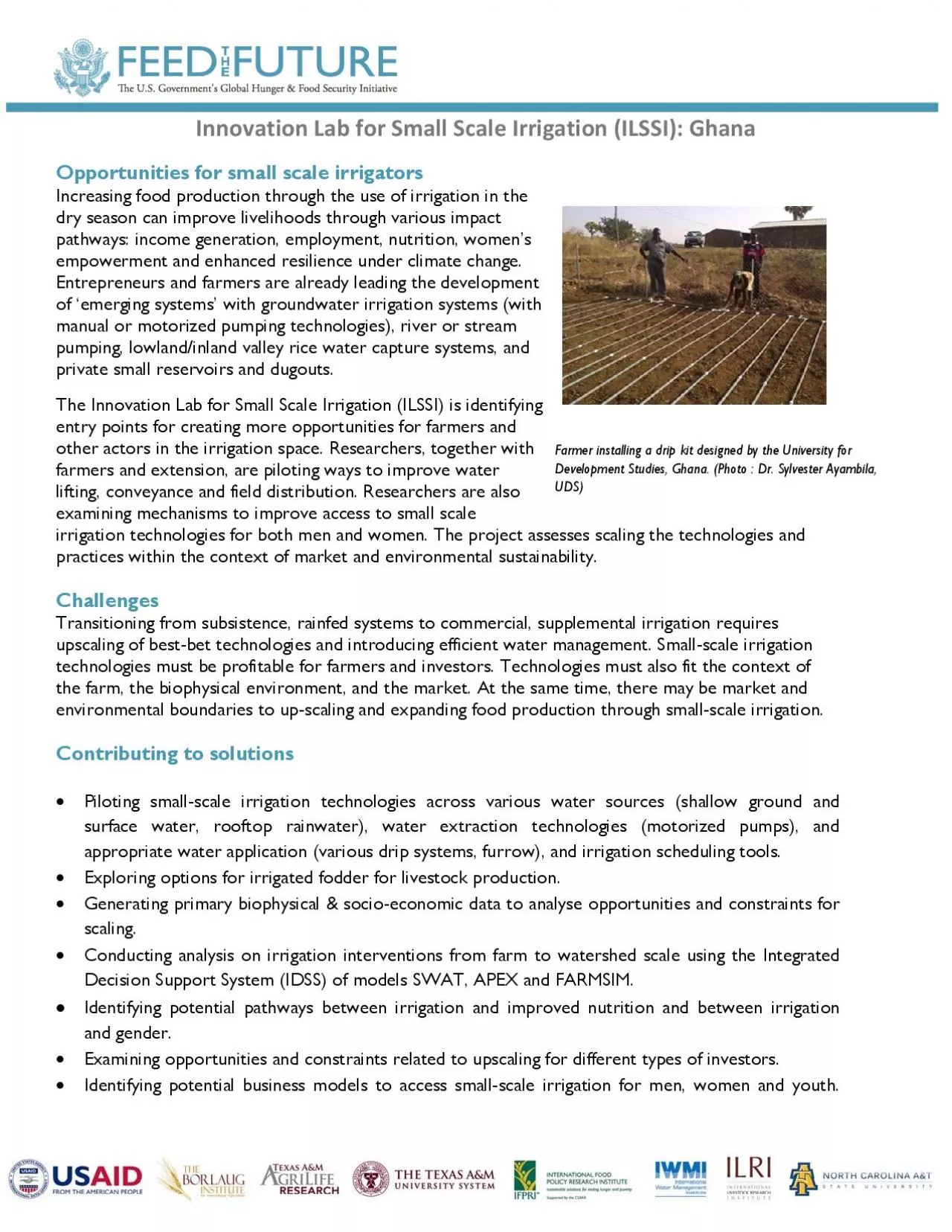 PDF-Increasing food production through the use of irrigation in the pathwa