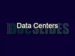 Data Centers